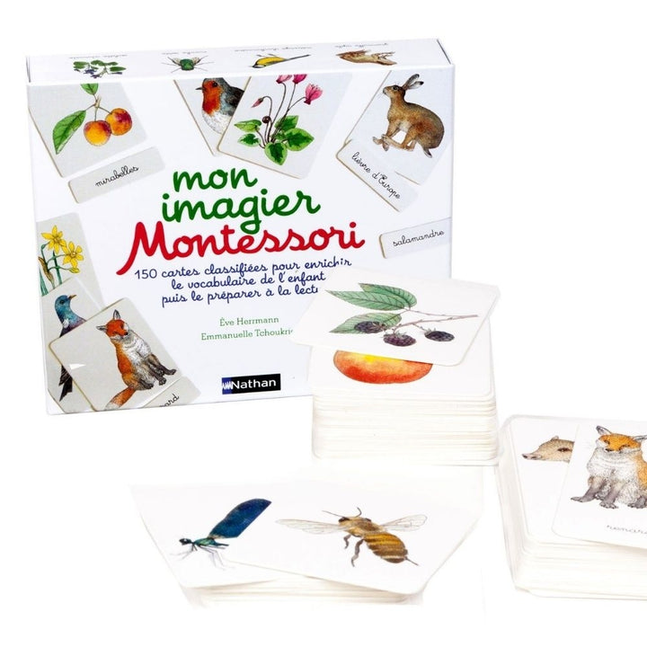 Coffret Mon imagier Montessori - Dès 3 ans - Eveil Montessori Maroc