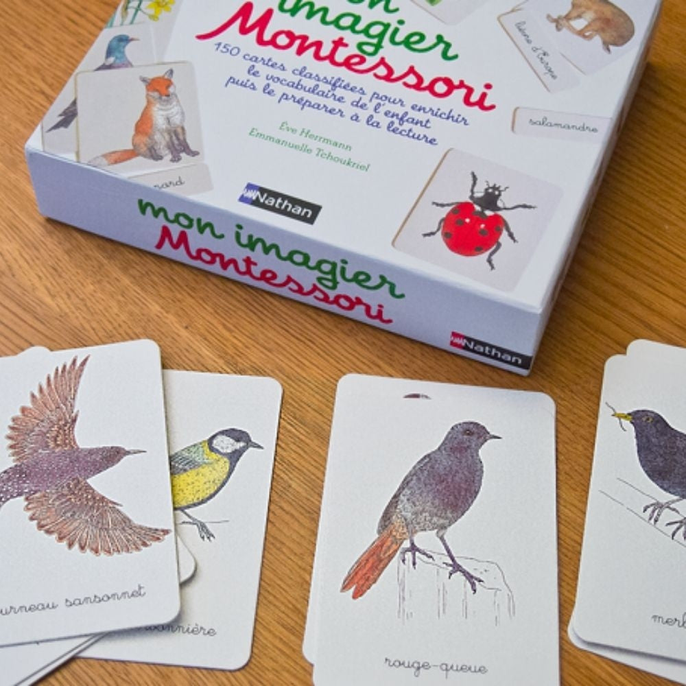 Coffret Mon imagier Montessori - Dès 3 ans - Eveil Montessori Maroc