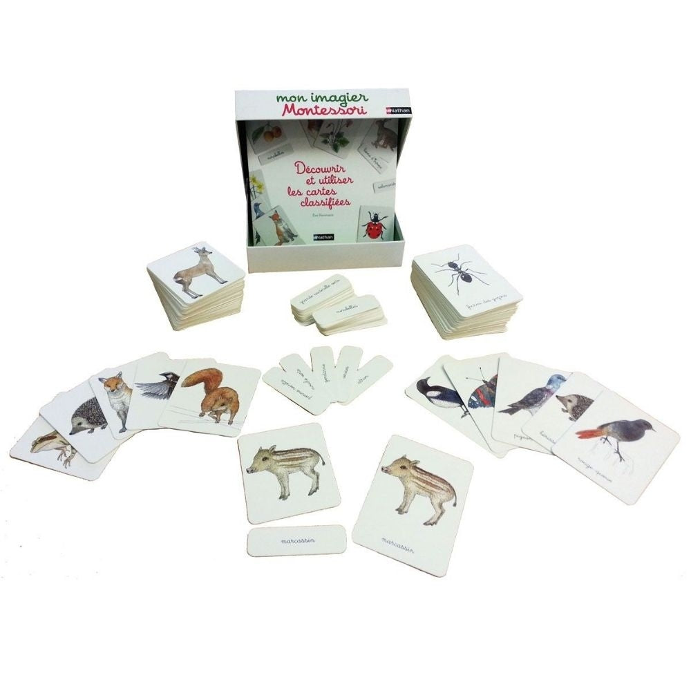 Coffret Mon imagier Montessori - Dès 3 ans - Eveil Montessori Maroc