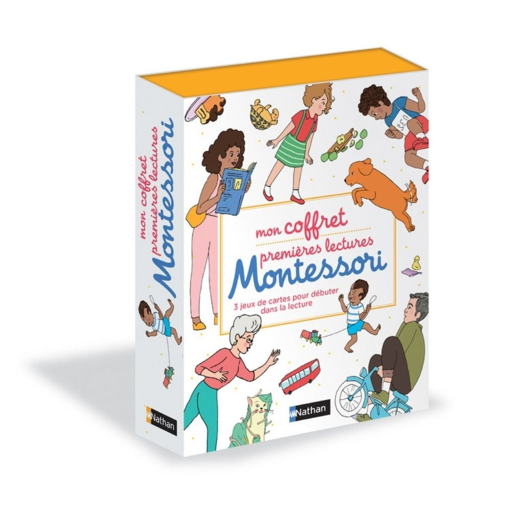 Mon coffret jeux premières lectures Montessori - dès 5 ans - Eveil Montessori Maroc