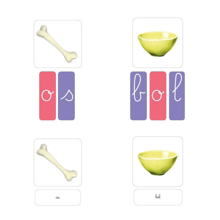 Mon coffret de lecture Montessori 3/6 ans - Eveil Montessori Maroc