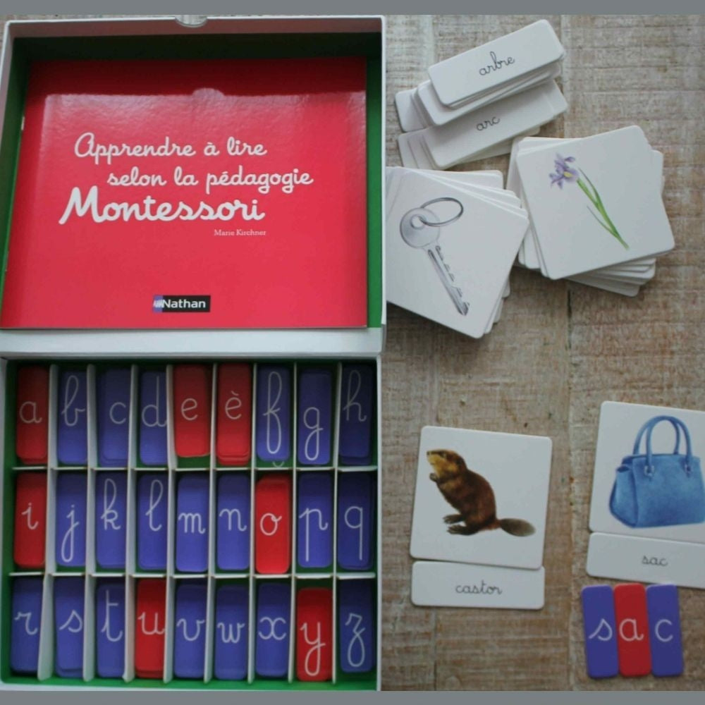 Mon coffret de lecture Montessori 3/6 ans - Eveil Montessori Maroc