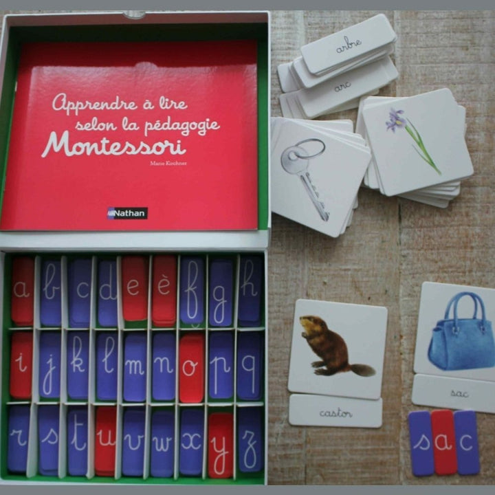 Mon coffret de lecture Montessori 3/6 ans - Eveil Montessori Maroc