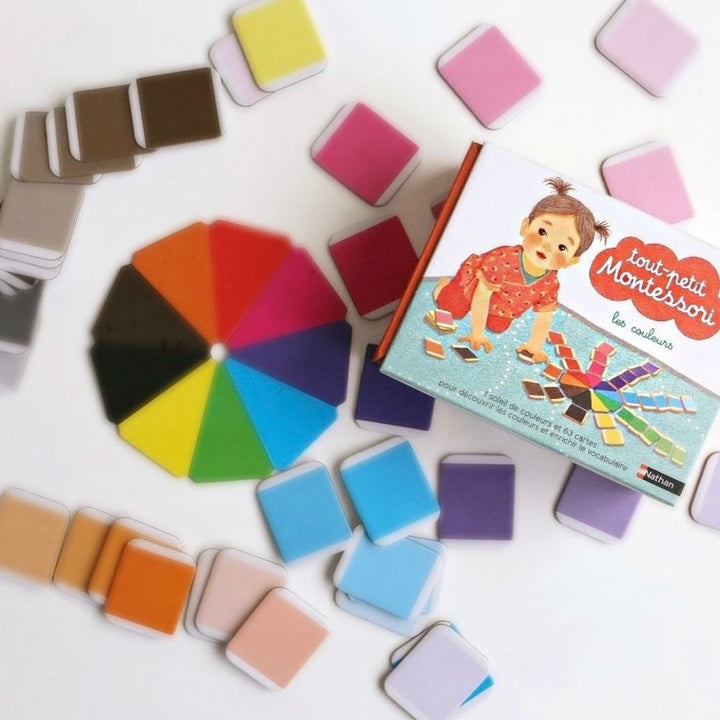 Tout-petit Montessori - les couleurs - Dès 15 mois - Eveil Montessori Maroc