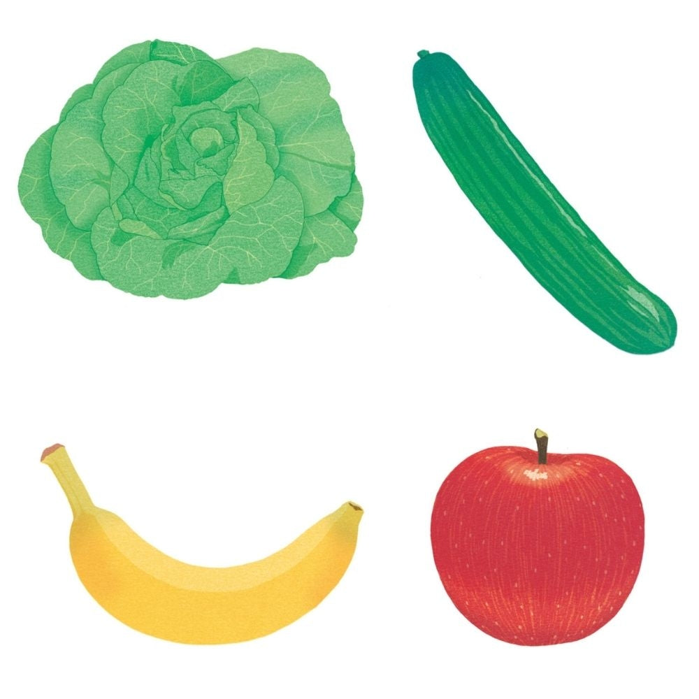 Tout-petit Montessori - Les fruits et légumes - Dès 15 mois - Eveil Montessori Maroc