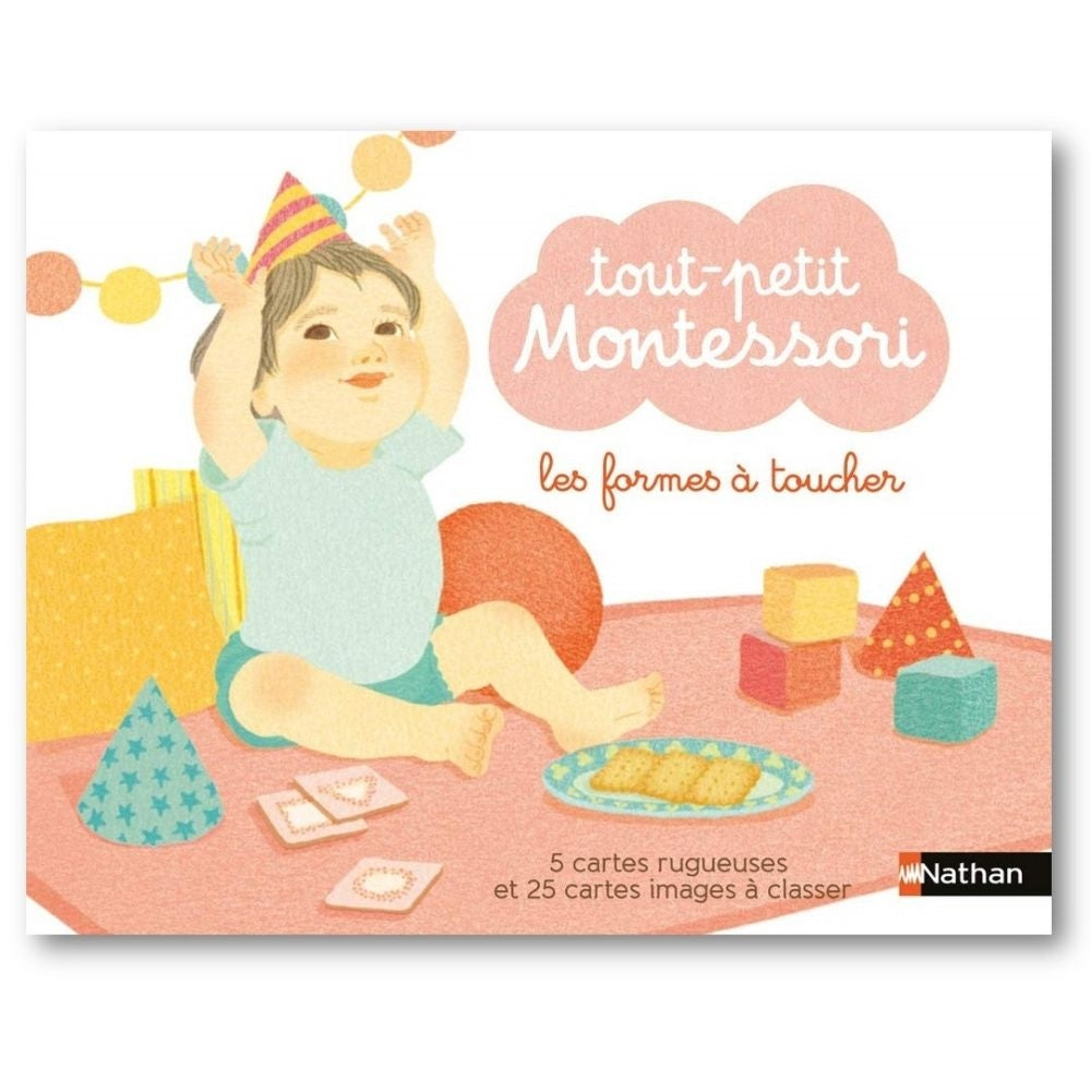 Tout-petit Montessori - Les formes à toucher - Dès 15 mois - Eveil Montessori Maroc