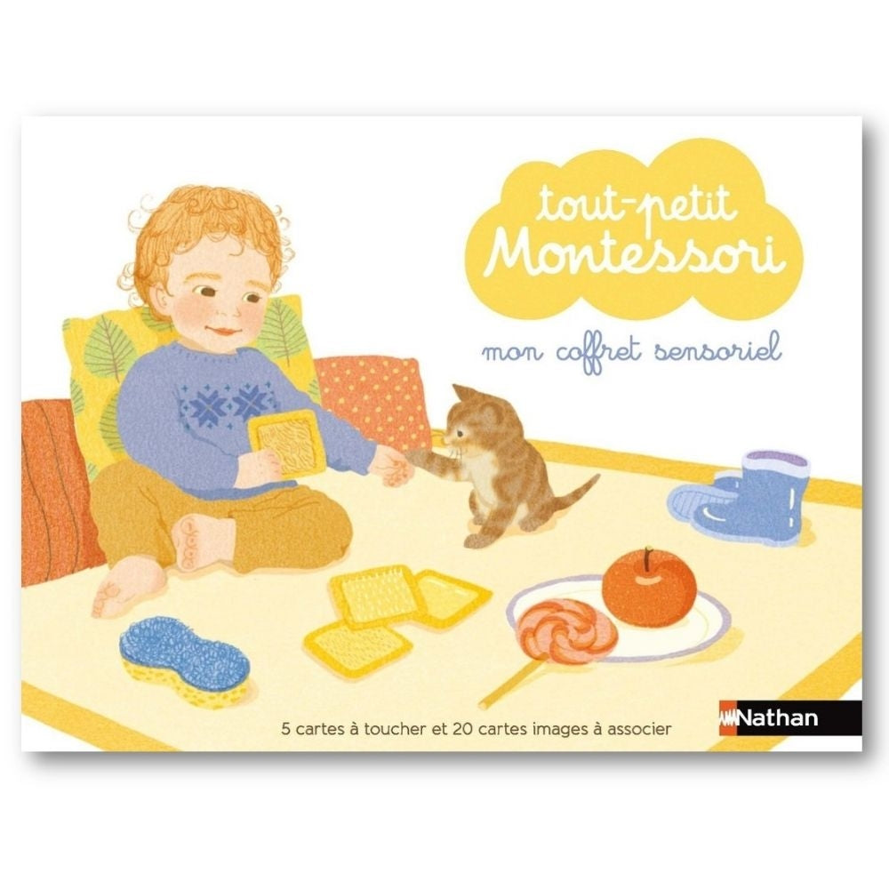 Tout petit Montessori - Mon coffret sensoriel - Dès 15 mois - Eveil Montessori Maroc