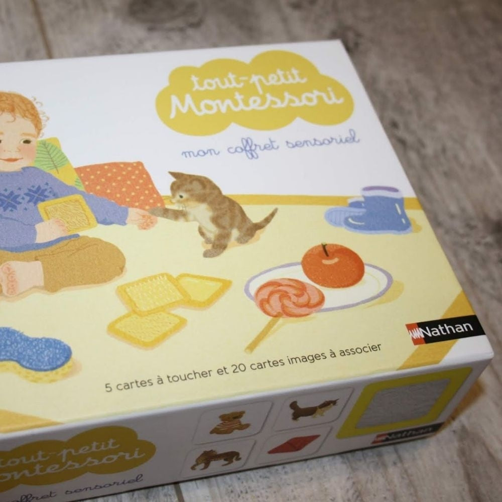 Tout petit Montessori - Mon coffret sensoriel - Dès 15 mois - Eveil Montessori Maroc
