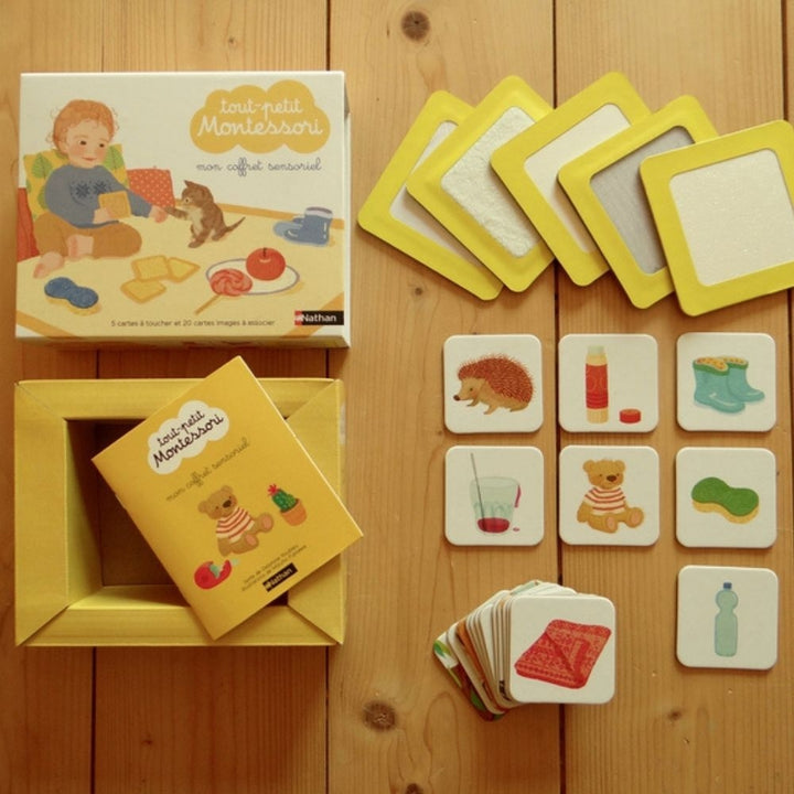 Tout petit Montessori - Mon coffret sensoriel - Dès 15 mois - Eveil Montessori Maroc