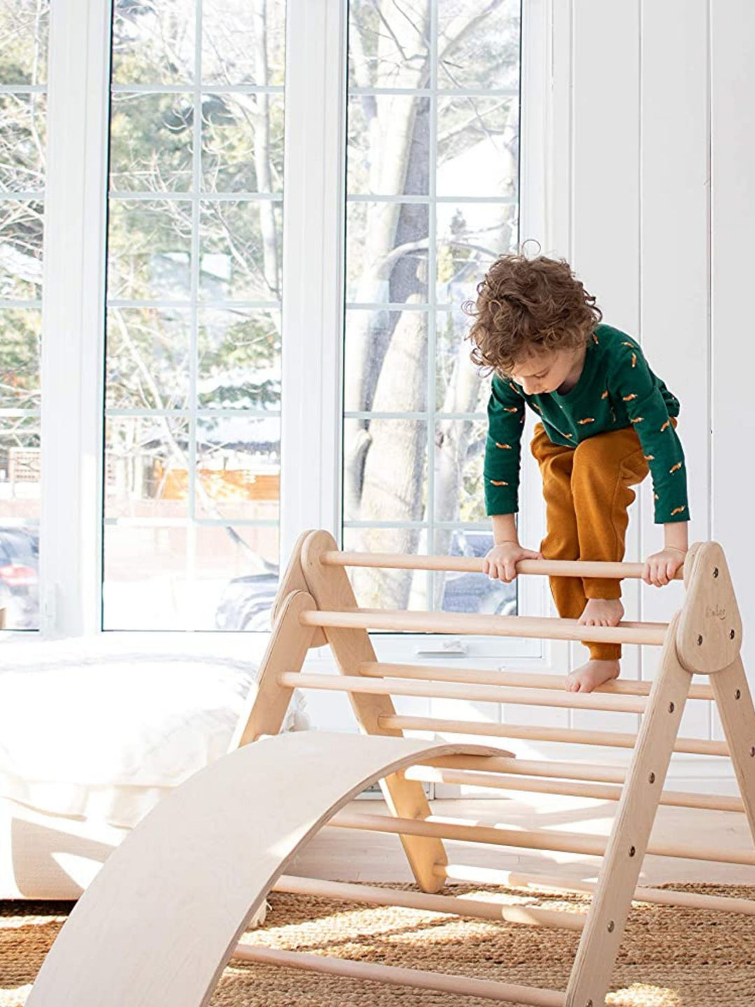 Triangle de Pikler - Eveil Montessori Maroc