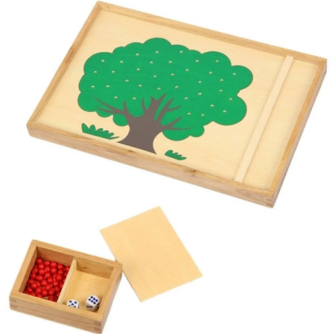 Jeu du Pommier Montessori - Eveil Montessori Maroc