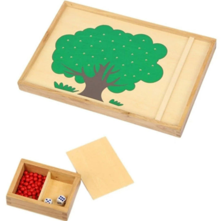 Jeu du Pommier Montessori - Eveil Montessori Maroc