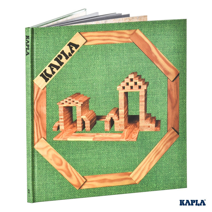 LIVRE D'ART KAPLA - VOLUME 3 - VERT - Eveil Montessori Maroc