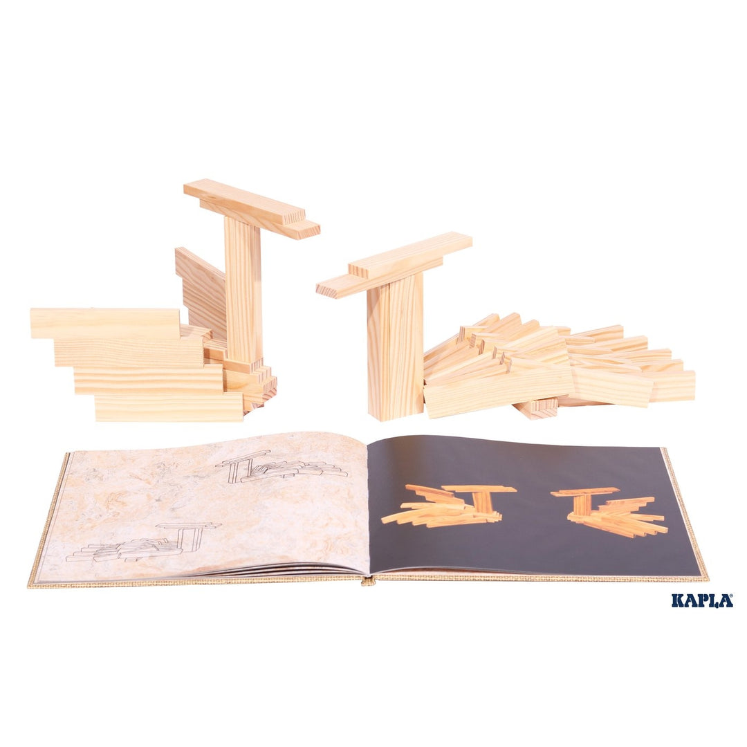 LIVRE D'ART KAPLA - VOLUME 4 - BEIGE - Eveil Montessori Maroc