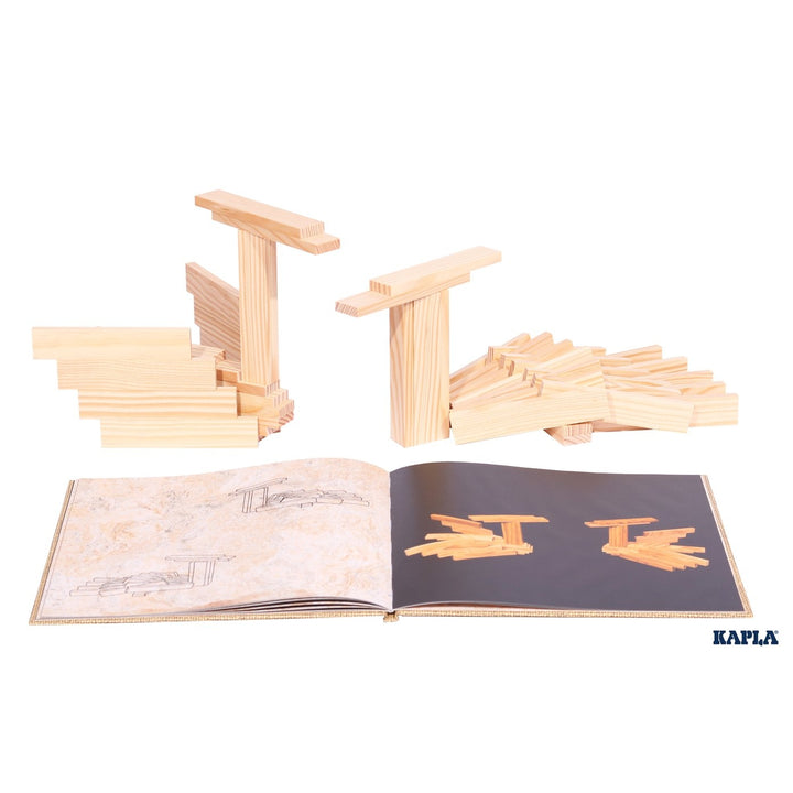 LIVRE D'ART KAPLA - VOLUME 4 - BEIGE - Eveil Montessori Maroc