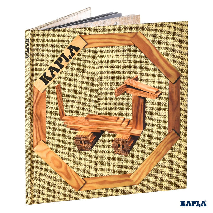 LIVRE D'ART KAPLA - VOLUME 4 - BEIGE - Eveil Montessori Maroc