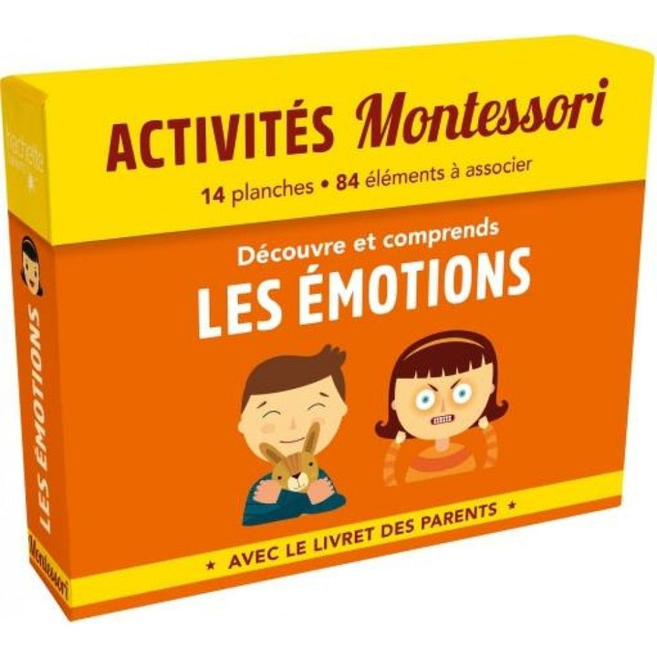 Activités Montessori - Découvre et comprends les émotions - Eveil Montessori Maroc