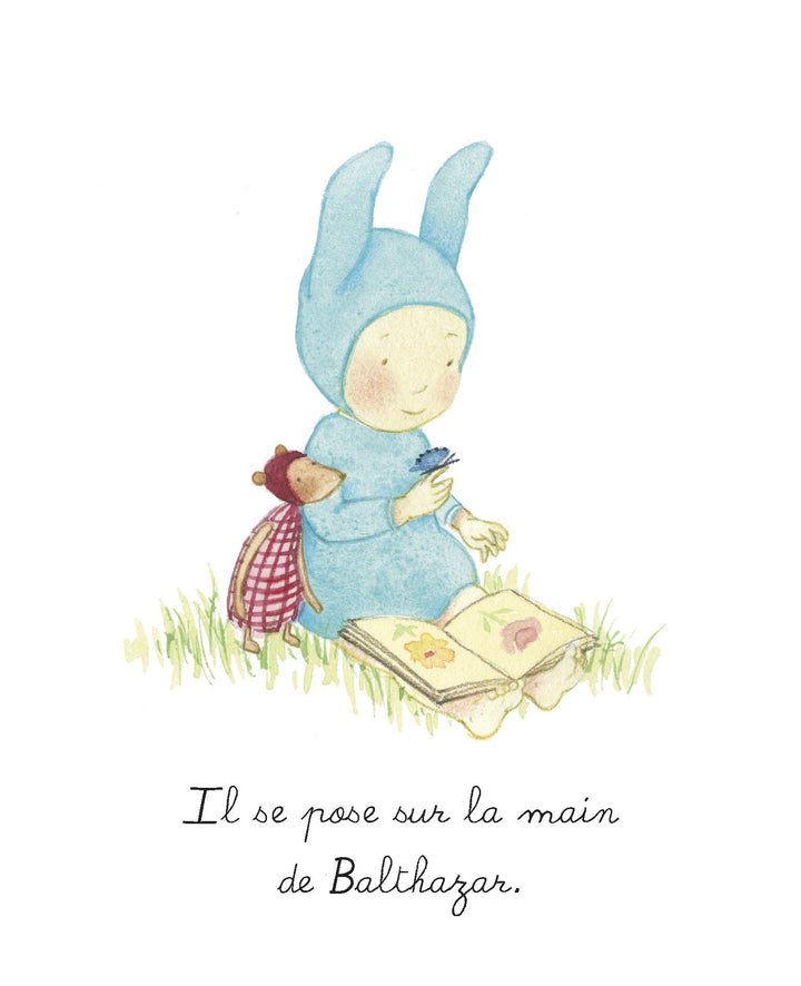Bébé Balthazar - La couleur du ciel - Eveil Montessori Maroc