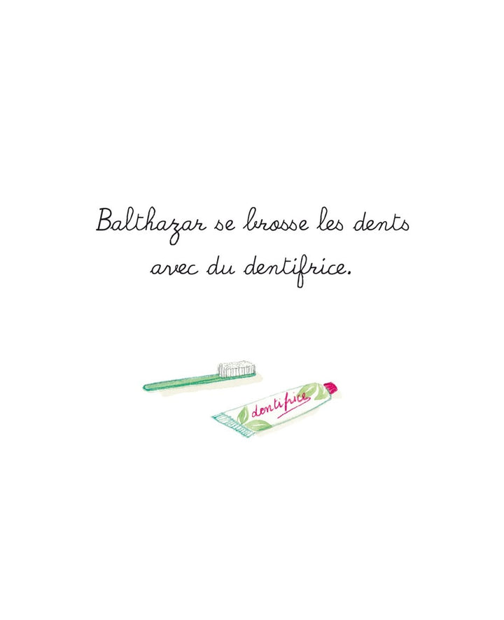 Bébé Balthazar - Tout propre - Eveil Montessori Maroc