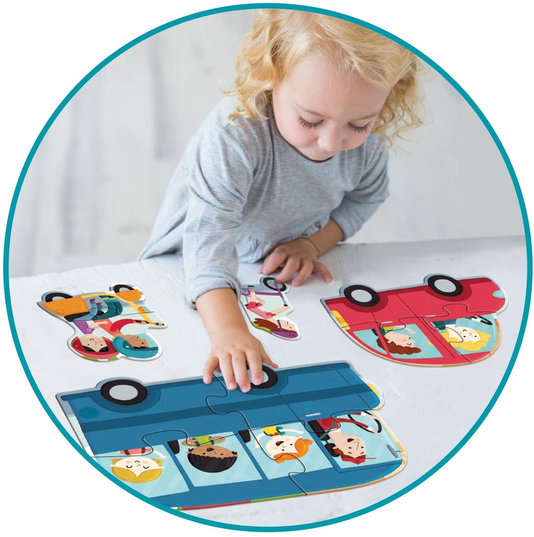 Puzzle XXL : Véhicules - Eveil Montessori Maroc