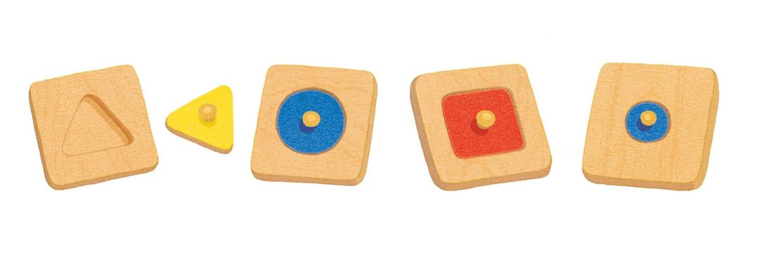 Tout-petit Montessori - Mes premiers encastrements - Dès 15 mois - Eveil Montessori Maroc