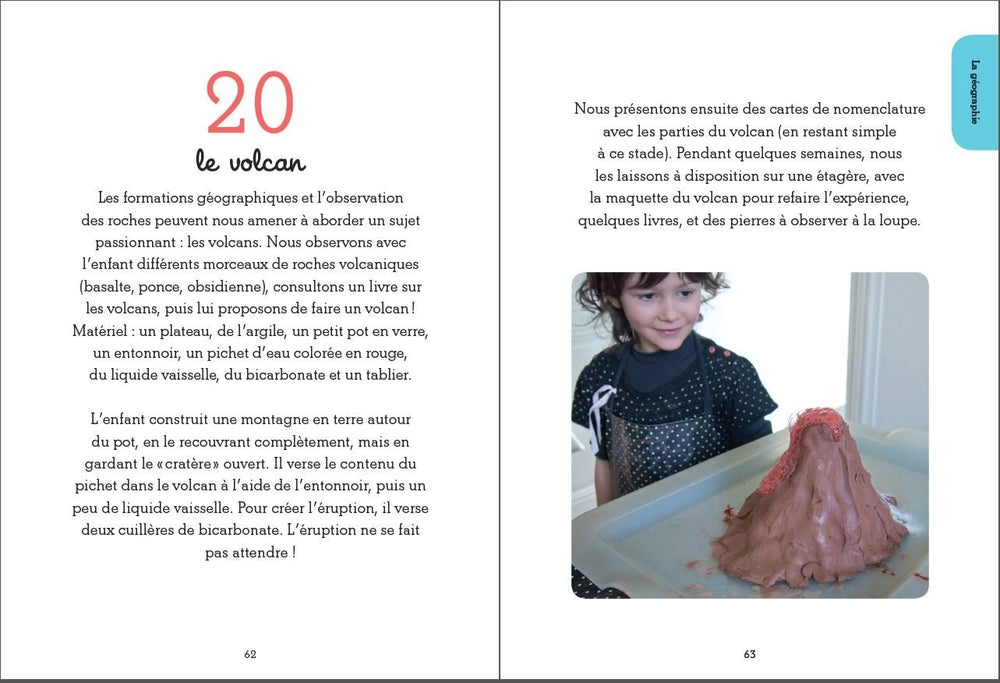 100 activités Montessori pour découvrir le monde - 3/6 ans - Eveil Montessori Maroc