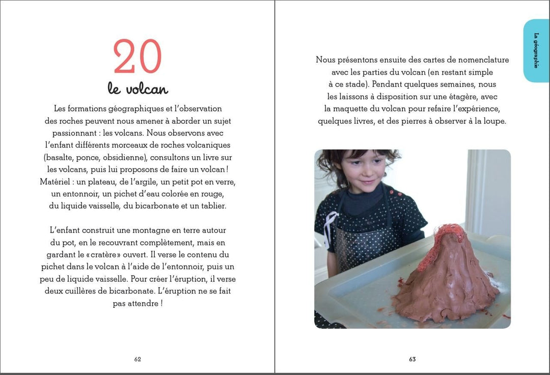 100 activités Montessori pour découvrir le monde - 3/6 ans - Eveil Montessori Maroc