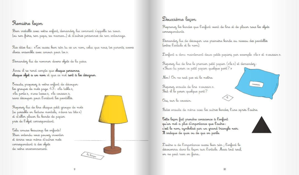 Mon cahier Montessori pour découvrir la grammaire - 5-7 ans - Eveil Montessori Maroc