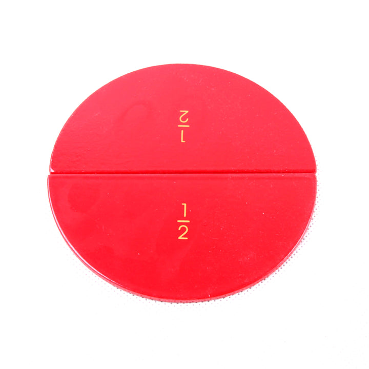 Sections circulaires des fractions de 1 à 10 - Eveil Montessori Maroc