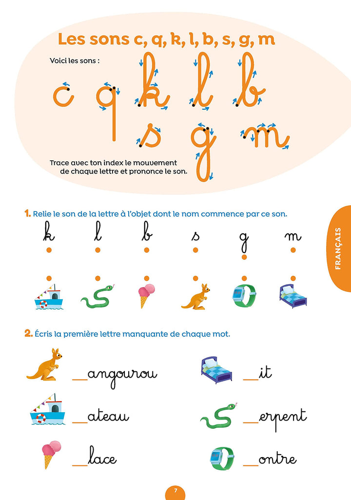 J'apprends facilement avec Montessori GS-CP - Eveil Montessori Maroc