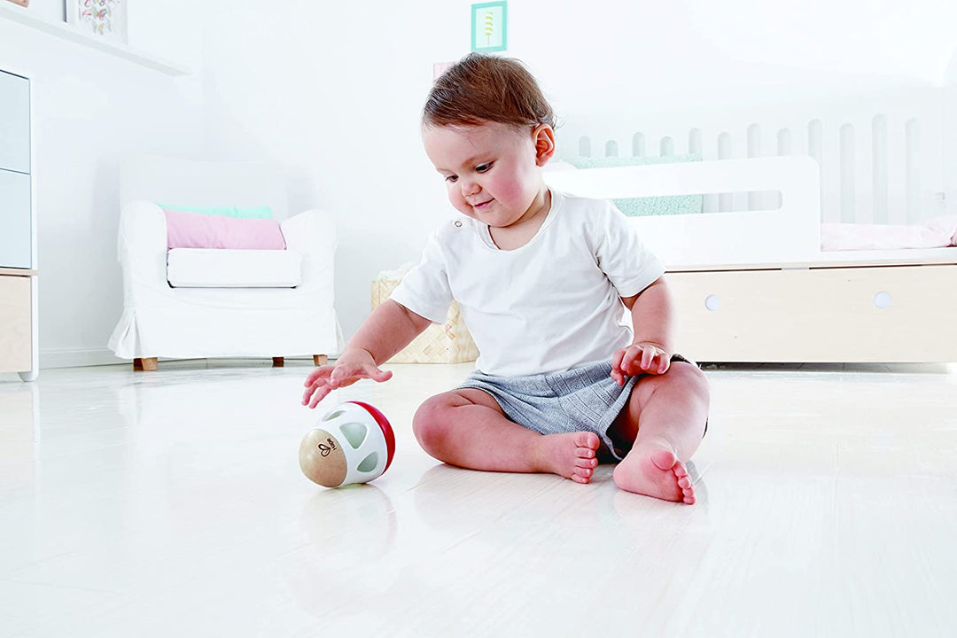 Jeux d'éveil en Bois - Hochet à Clochette - Eveil Montessori Maroc