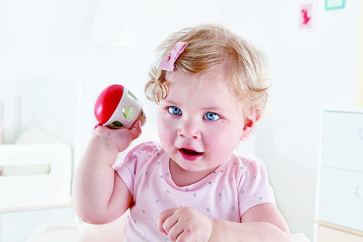 Jeux d'éveil en Bois - Hochet à Clochette - Eveil Montessori Maroc