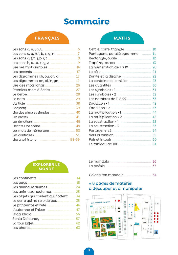 J'apprends facilement avec Montessori GS-CP - Eveil Montessori Maroc
