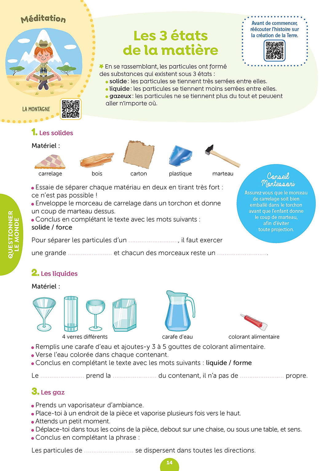 J'apprends facilement avec Montessori - CE1 - CE2 * Cahier - Eveil Montessori Maroc