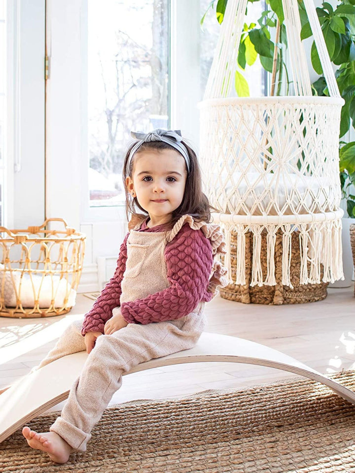 Planche d'équilibre Pikler - Eveil Montessori Maroc