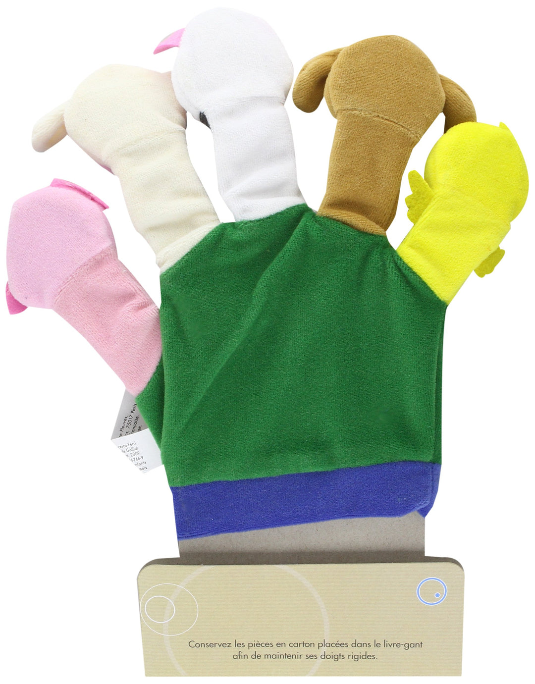 Raconte Une Histoire avec les Doigts - A la Ferme - Livre Gant- Eveil Montessori Maroc