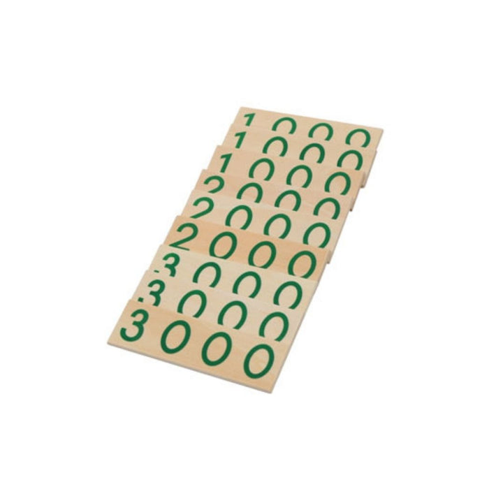 Matériel des perles dorées, plateaux et symboles 7 mm - Eveil Montessori Maroc