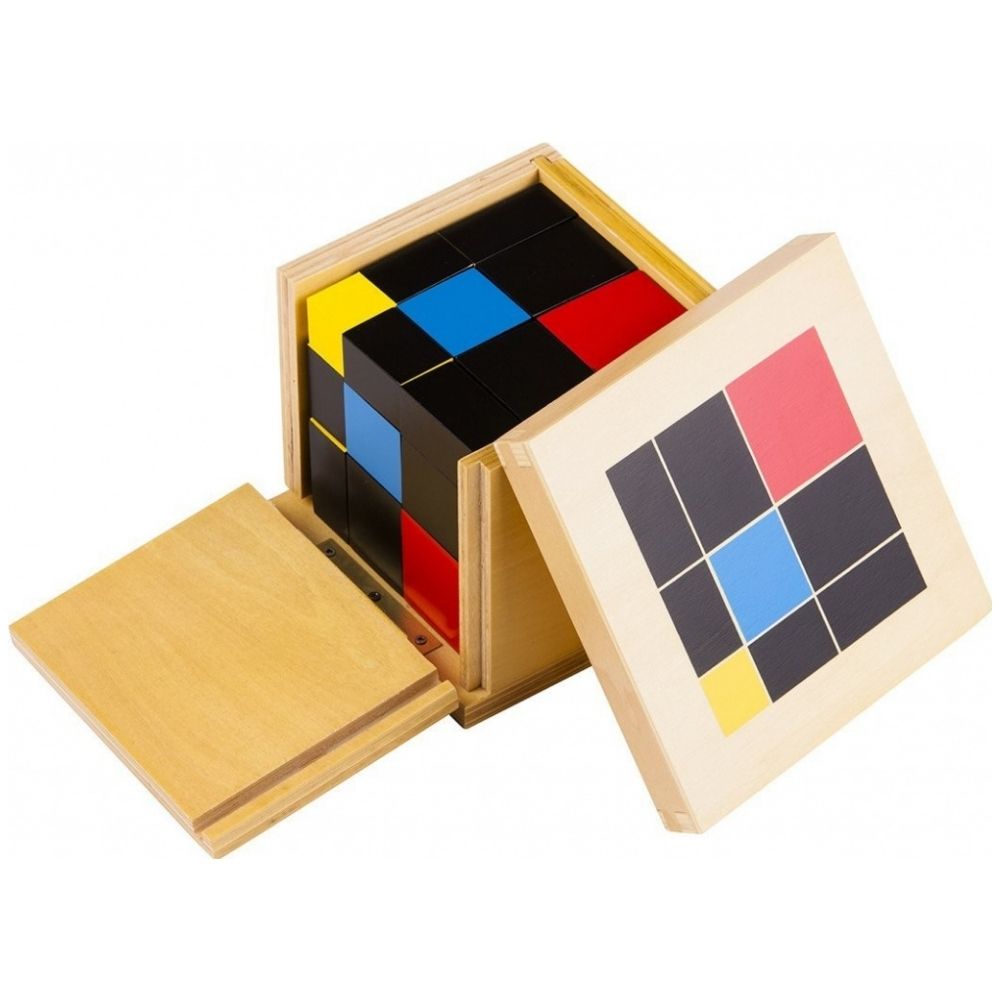 Cube du trinôme - Eveil Montessori Maroc