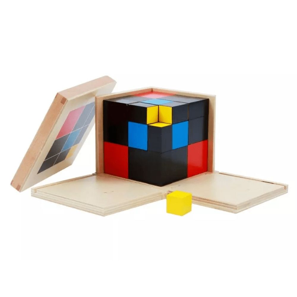 Cube du trinôme - Eveil Montessori Maroc