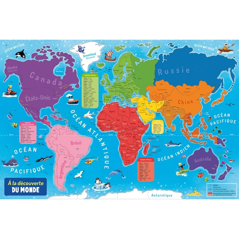 À la découverte du monde - Eveil Montessori Maroc