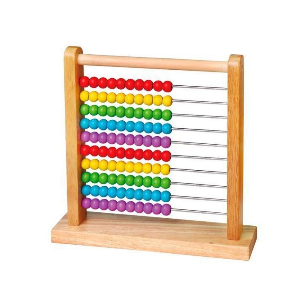 Grand Boulier en bois - Abacus - Eveil Montessori Maroc