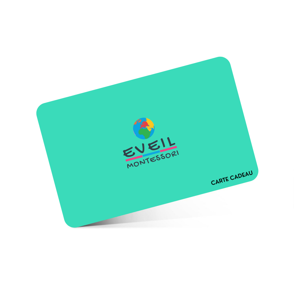 E-Carte Cadeau - Eveil Montessori Maroc