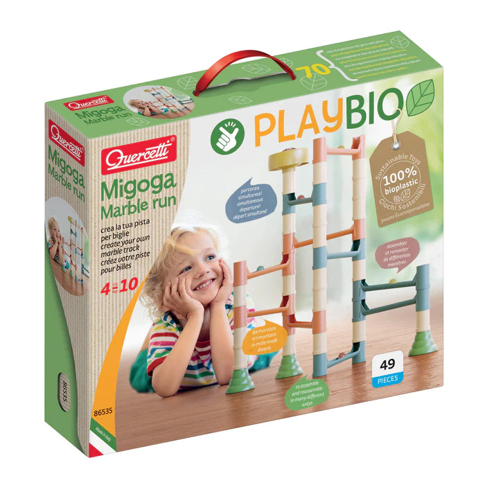 Migoga Marble Run Bio - Eveil Montessori Maroc