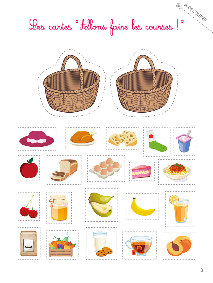 Mon grand cahier Montessori des premiers mots - Eveil Montessori Maroc