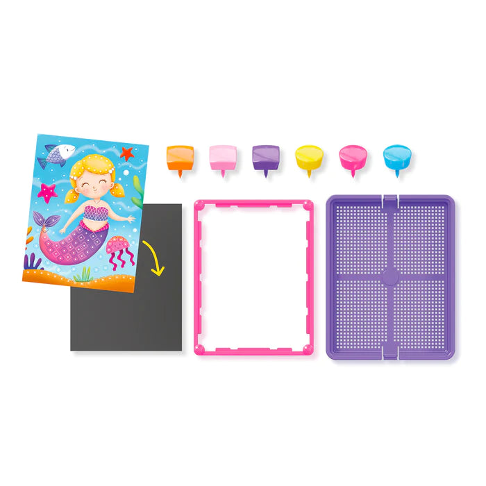 Mosaic Pin : Sirène - Eveil Montessori Maroc