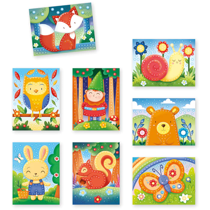 Mosaic Pin : Forêt - Eveil Montessori Maroc