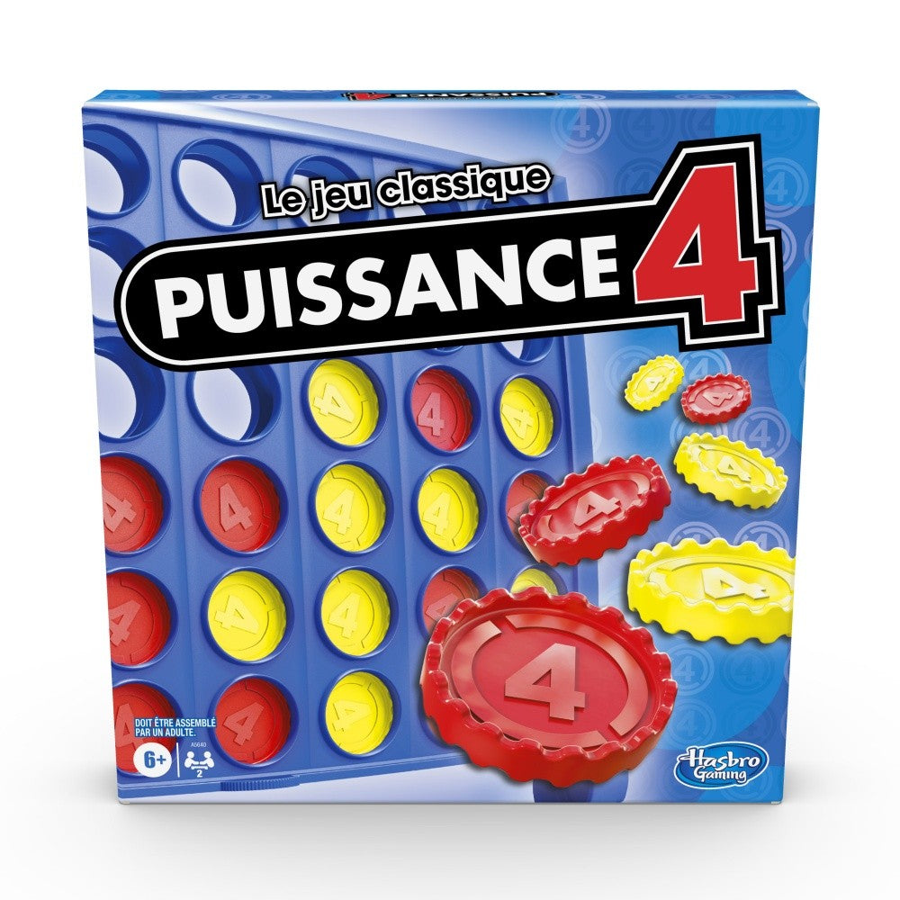 Puissance 4 - Jeu de société de stratégie - Eveil Montessori Maroc