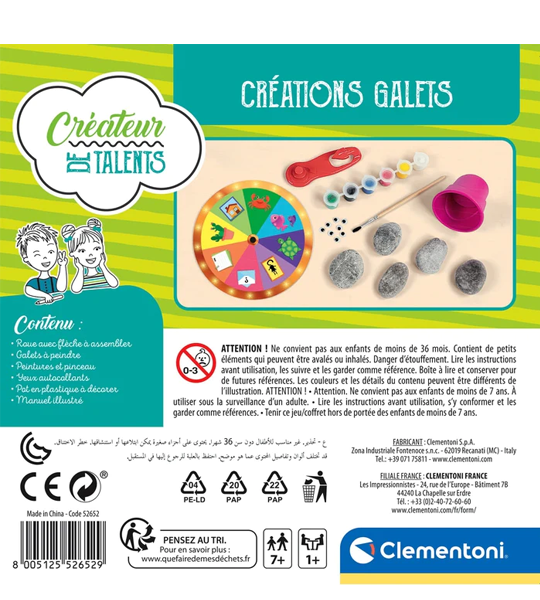 Créations galets - Eveil Montessori Maroc