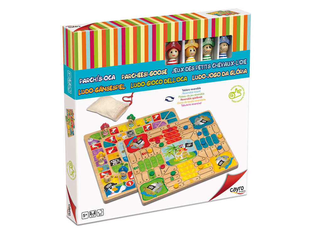 Jeu Petits chevaux et jeu de l’oie - Eveil Montessori Maroc