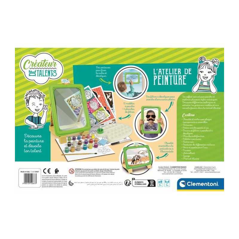 L'atelier de peinture - Eveil Montessori Maroc